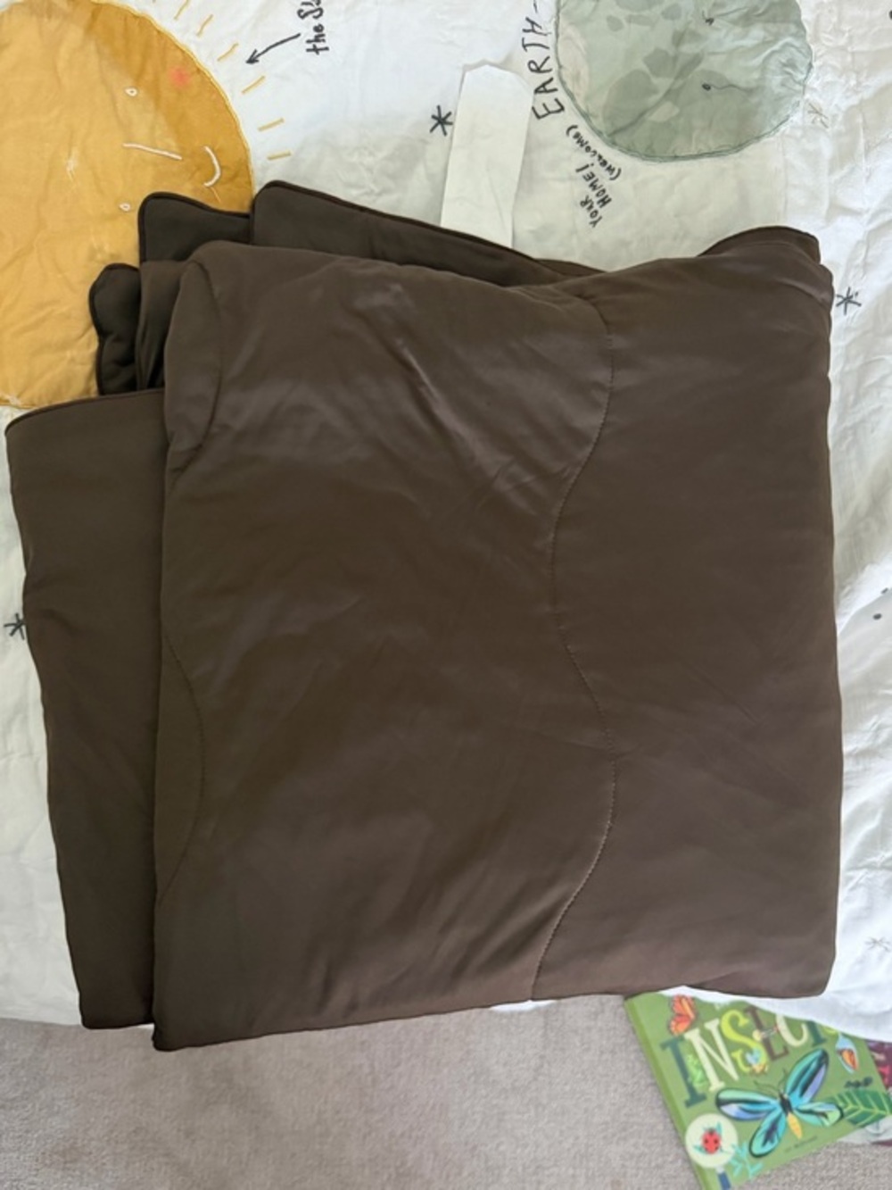 TikTok viral ice blanket standard size color black coffee home cooling summer